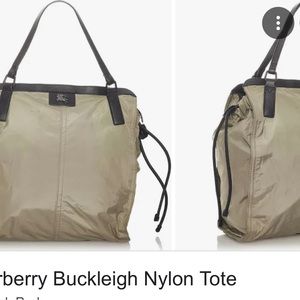 Burberry nylon tote